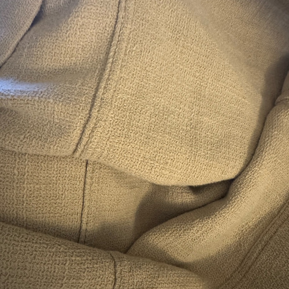 Junko Sagawa Vintage Tan 3/4 Sleeve Top - Picture 8 of 8